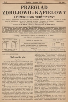 Przegląd Zdrojowo-Kąpielowy i Przewodnik Turystyczny : organ Polskiego Towarzystwa balneologicznego oraz Towarzystw lekarskich w Busku, w Ciechocinku, w Druskienikach, w Inowrocławiu, w Krynicy, w Rabce, w Szczawnicy, w Truskawcu i w Zakopanem. 1936, nr 3