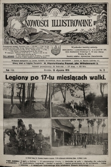 Nowości Illustrowane. 1916, nr 3