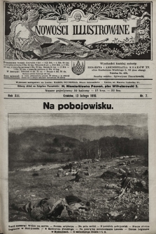 Nowości Illustrowane. 1916, nr 7