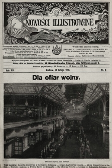 Nowości Illustrowane. 1916, nr 8