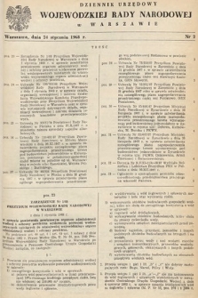 Dziennik Urzędowy Wojewódzkiej Rady Narodowej w Warszawie. 1968, nr 2