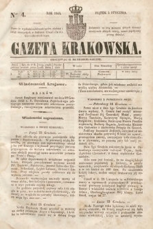 Gazeta Krakowska. 1844, nr 4