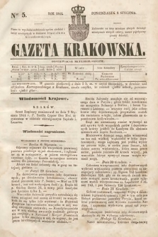Gazeta Krakowska. 1844, nr 5