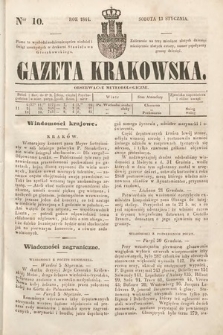 Gazeta Krakowska. 1844, nr 10