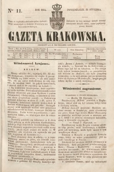 Gazeta Krakowska. 1844, nr 11