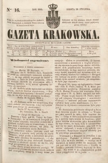 Gazeta Krakowska. 1844, nr 16