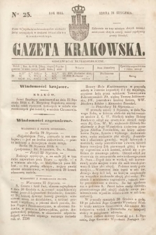 Gazeta Krakowska. 1844, nr 25