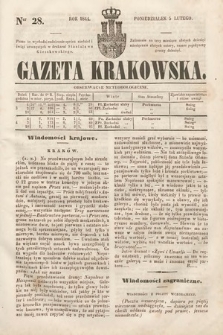 Gazeta Krakowska. 1844, nr 28
