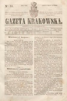 Gazeta Krakowska. 1844, nr 31