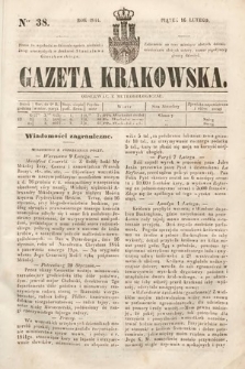 Gazeta Krakowska. 1844, nr 38