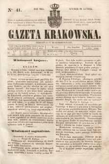 Gazeta Krakowska. 1844, nr 41