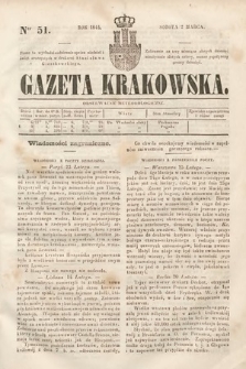 Gazeta Krakowska. 1844, nr 51