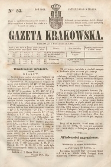 Gazeta Krakowska. 1844, nr 52