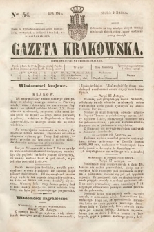 Gazeta Krakowska. 1844, nr 54