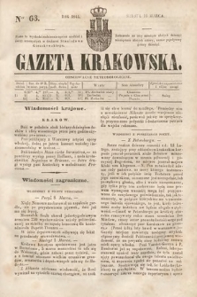 Gazeta Krakowska. 1844, nr 63