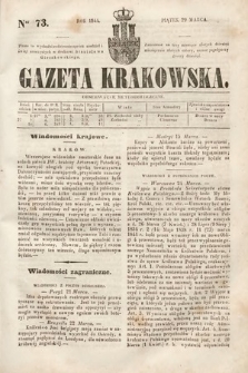 Gazeta Krakowska. 1844, nr 73