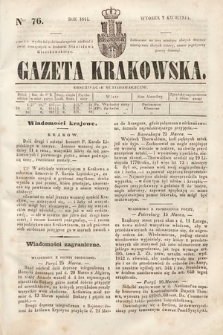 Gazeta Krakowska. 1844, nr 76