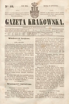 Gazeta Krakowska. 1844, nr 88