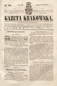 Gazeta Krakowska. 1844, nr 94