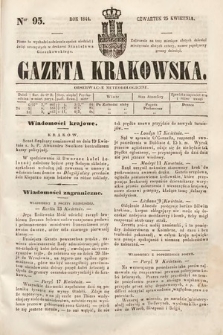 Gazeta Krakowska. 1844, nr 95