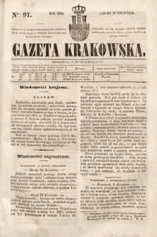 Gazeta Krakowska. 1844, nr 97