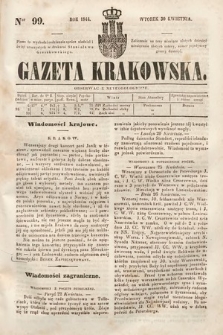 Gazeta Krakowska. 1844, nr 99