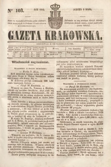 Gazeta Krakowska. 1844, nr 103