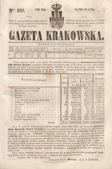 Gazeta Krakowska. 1844, nr 107