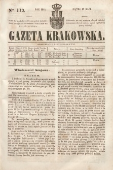 Gazeta Krakowska. 1844, nr 112