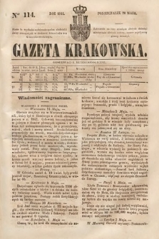 Gazeta Krakowska. 1844, nr 114