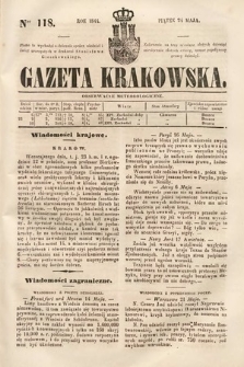 Gazeta Krakowska. 1844, nr 118
