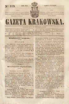 Gazeta Krakowska. 1844, nr 119