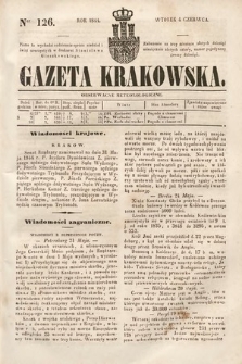 Gazeta Krakowska. 1844, nr 126