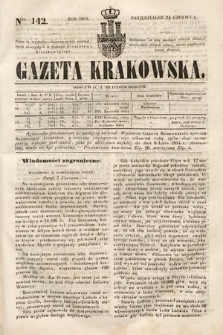 Gazeta Krakowska. 1844, nr 142