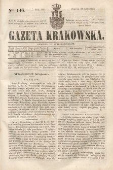 Gazeta Krakowska. 1844, nr 146