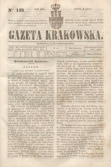 Gazeta Krakowska. 1844, nr 149