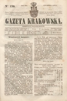 Gazeta Krakowska. 1844, nr 150