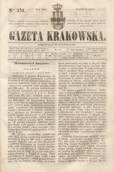 Gazeta Krakowska. 1844, nr 151