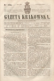 Gazeta Krakowska. 1844, nr 154