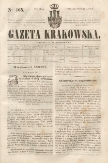 Gazeta Krakowska. 1844, nr 165