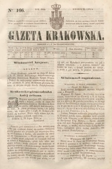 Gazeta Krakowska. 1844, nr 166