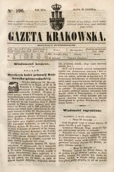Gazeta Krakowska. 1844, nr 196