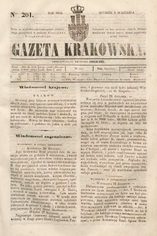 Gazeta Krakowska. 1844, nr 201