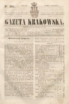Gazeta Krakowska. 1844, nr 202