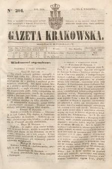 Gazeta Krakowska. 1844, nr 204