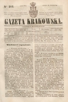 Gazeta Krakowska. 1844, nr 213