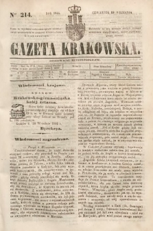 Gazeta Krakowska. 1844, nr 214