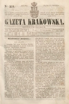 Gazeta Krakowska. 1844, nr 221