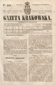 Gazeta Krakowska. 1844, nr 223