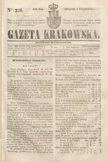 Gazeta Krakowska. 1844, nr 226